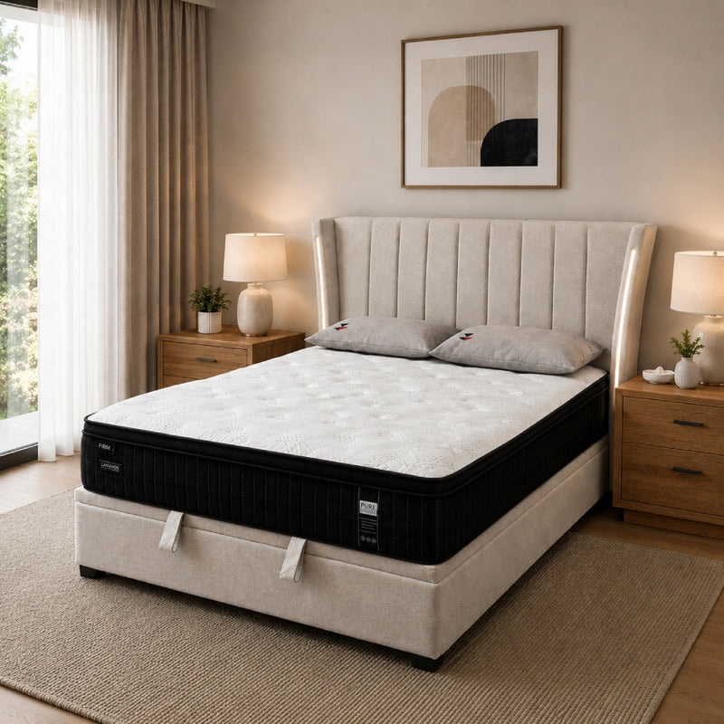 Ashton Gas Lift Bed - Graphite