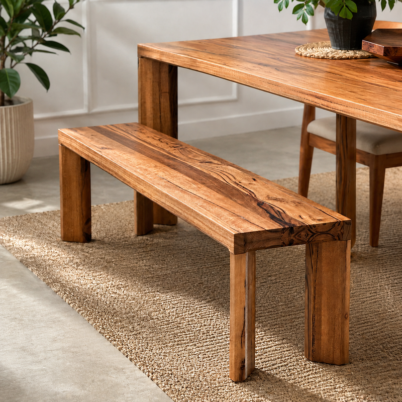 Carine Solid Marri Bench