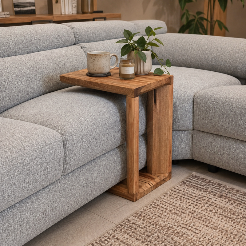 Carine Solid Marri C-Table
