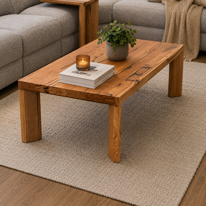 Carine Solid Marri Coffee Table