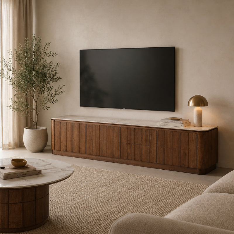Carolina Stone Top TV Unit