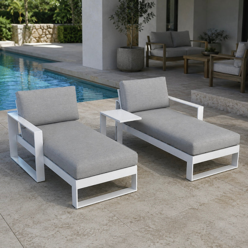Donna 3pc Outdoor Sun Lounge Set