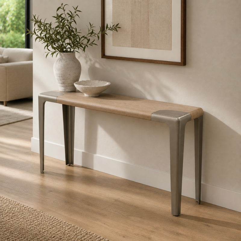 Etena Elm Hall Table