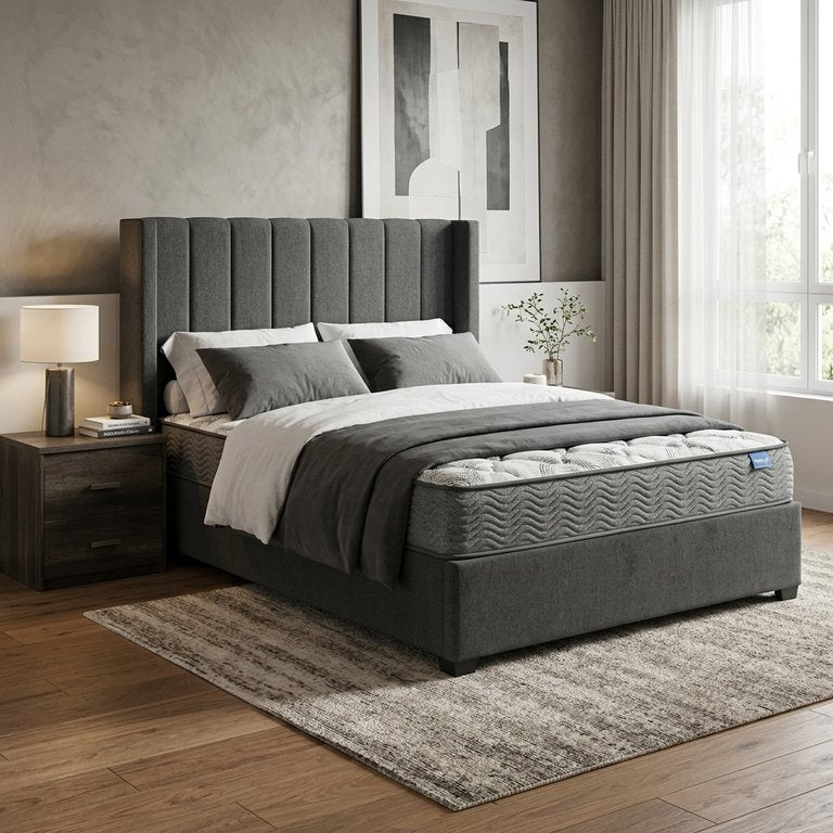Fairy Fabric Bed - Graphite