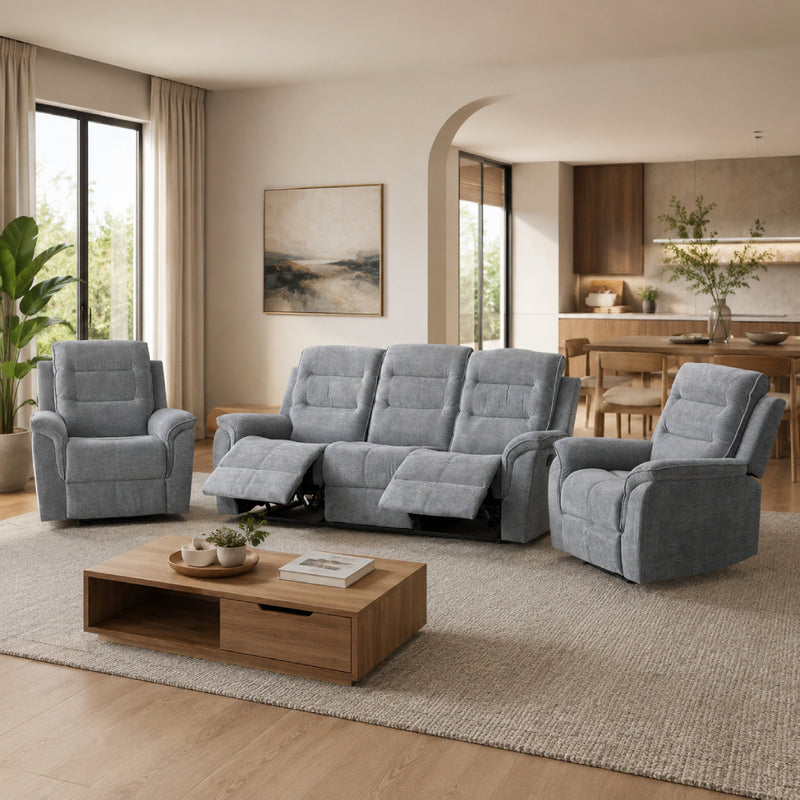 Franco Manual Recliner Lounge Set