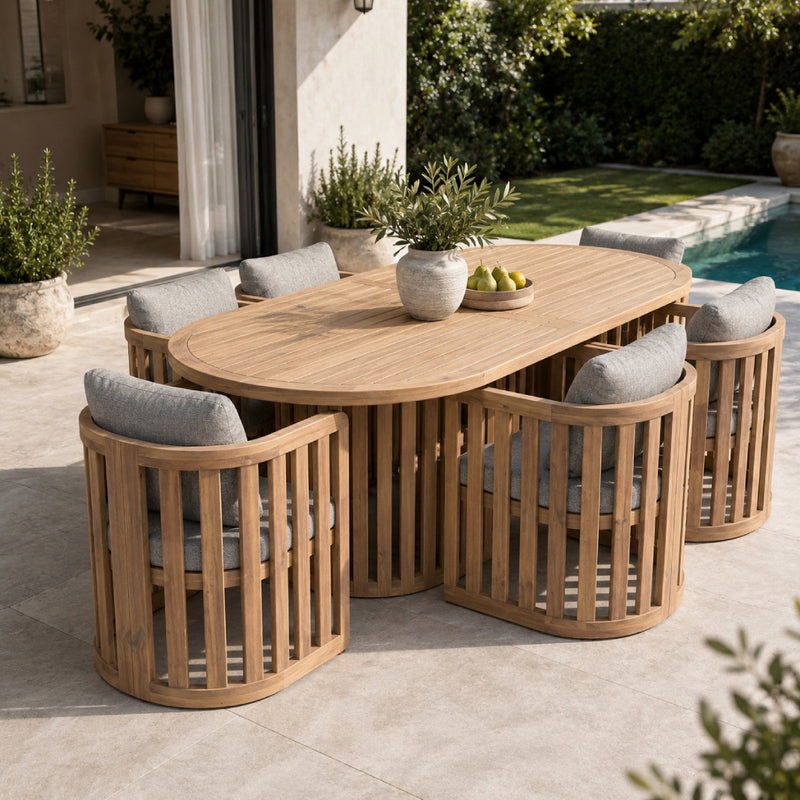 Kava 7pc Outdoor Dining set