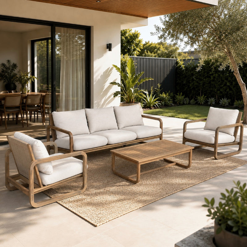 Lando 4pc Outdoor Lounge Set