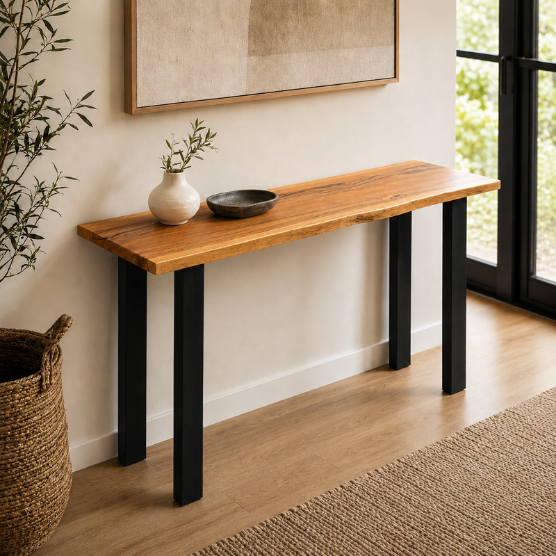 Madrid Solid Marri Hall Table