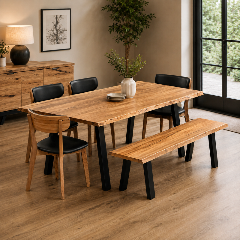 Madrid Solid Marri Dining Table