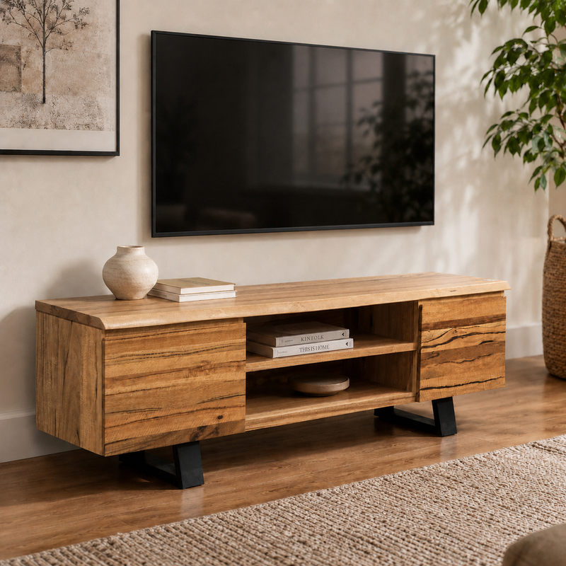 Madrid Solid Marri 1800mm TV Unit