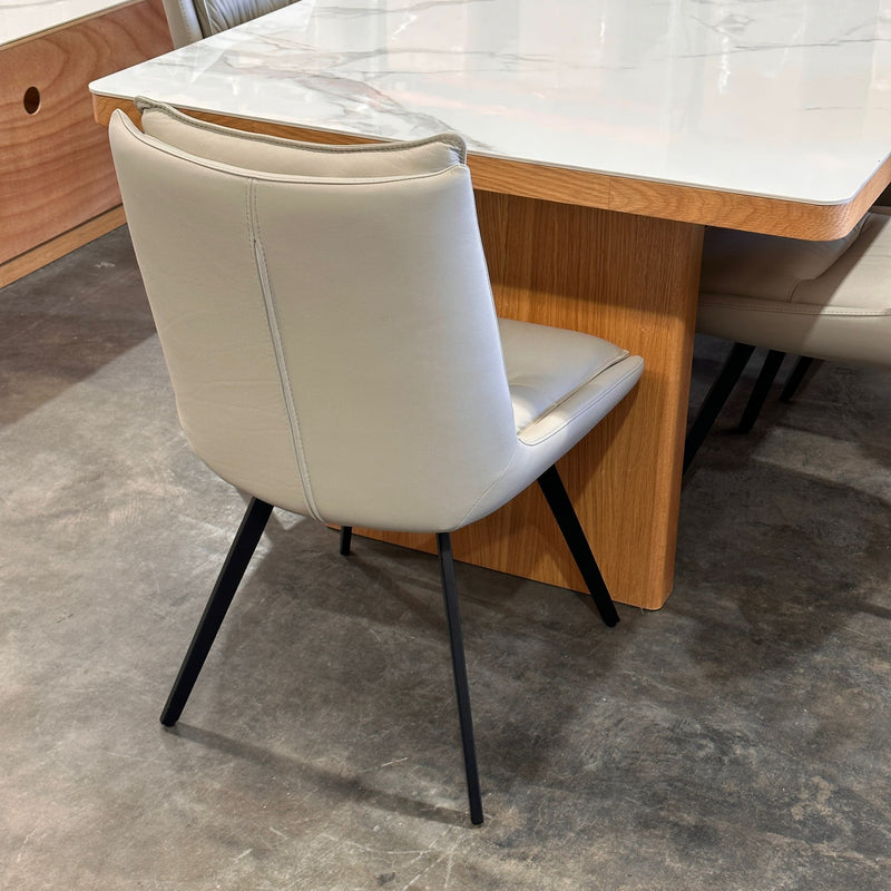 Mars Genuine Leather Dining Chair