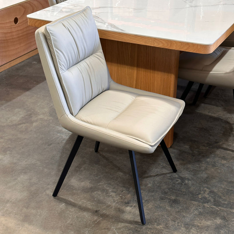 Mars Genuine Leather Dining Chair