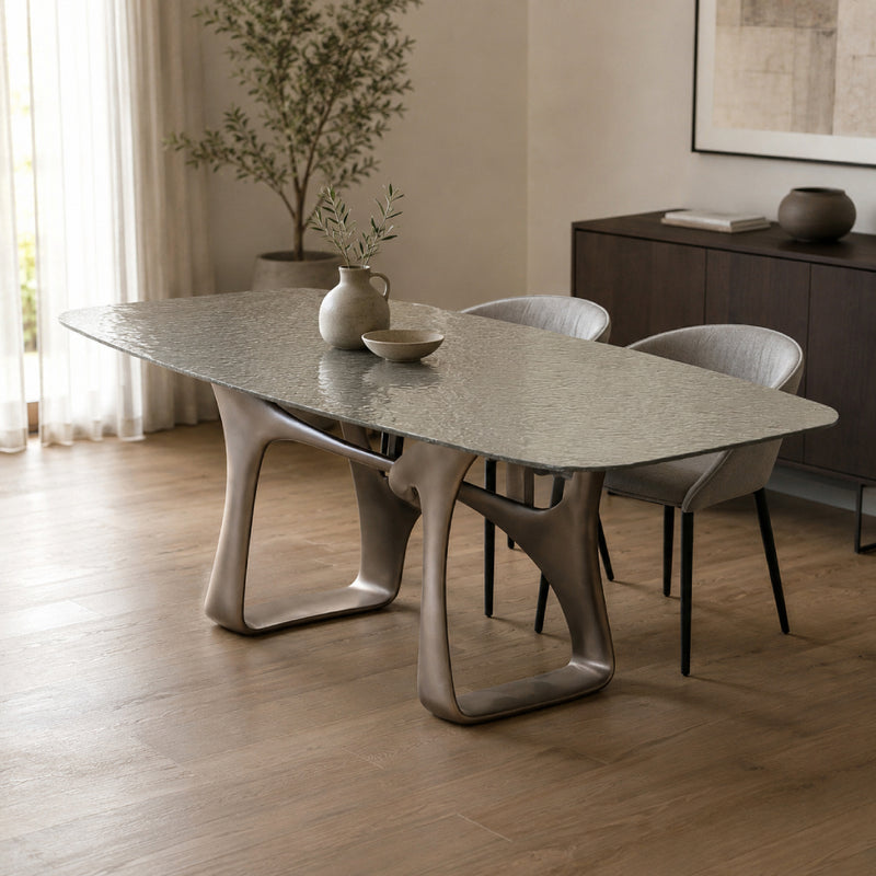 Milano Glass Dining Table