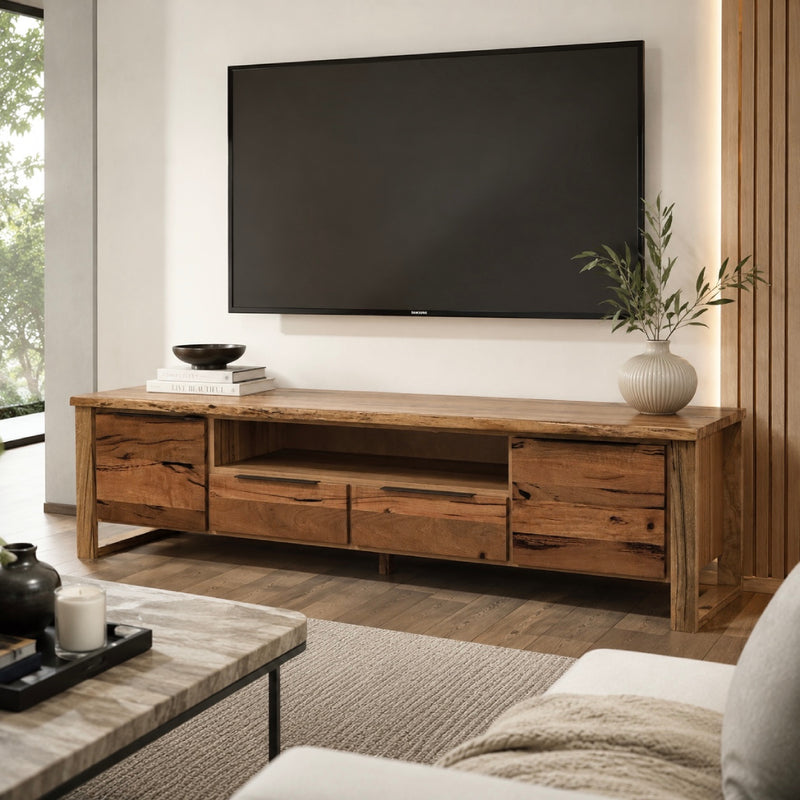 Monte Solid Marri 2150mm TV Unit