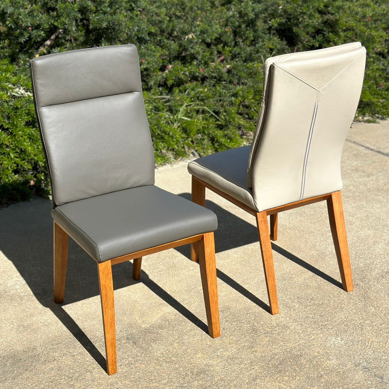 Neptune Genuine Leather Dining Chair