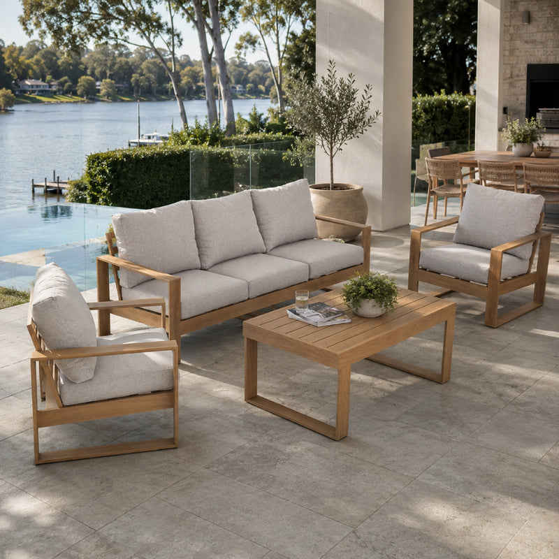 Ronak 4pc Outdoor Lounge Set