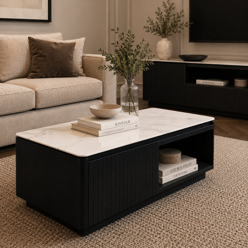 Siena Stone Top Coffee Table