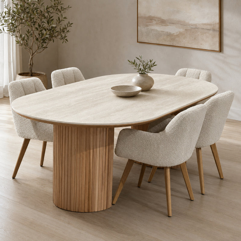 Tiorino Stone Top Dining Table