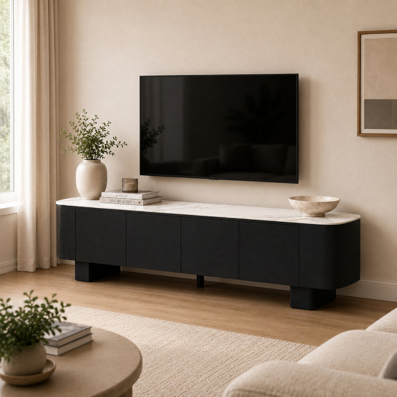 Venice Stone Top TV Unit
