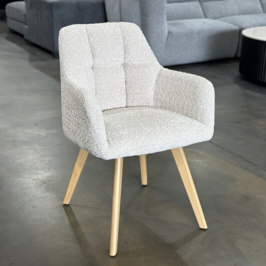 Alpine Beige Fabric Dining Chair