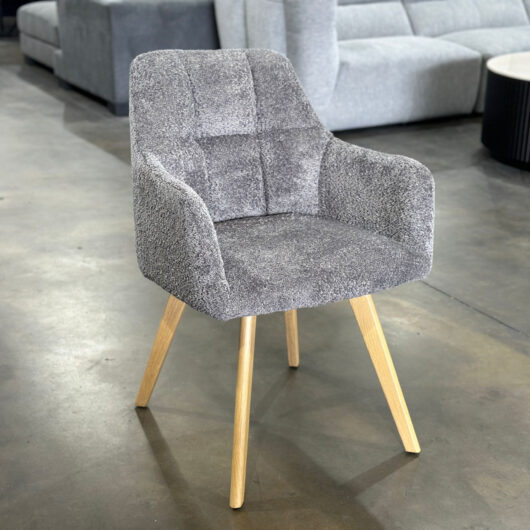 Alpine Grey Fabric Dining Chair