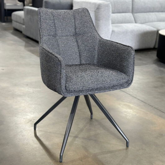 Aspen Fabric Swivel Dining Chair