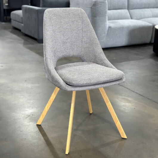 Miller Grey Fabric Dining Chair