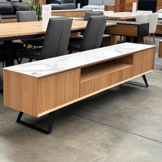 Moderna 2200mm Stone Top TV Unit