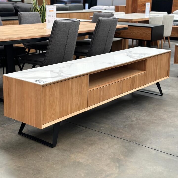 Moderna 2200mm Stone Top TV Unit