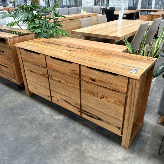 Monte Solid Marri 3 Door Buffet