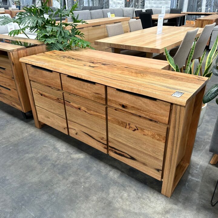 Monte Solid Marri 3 Door Buffet