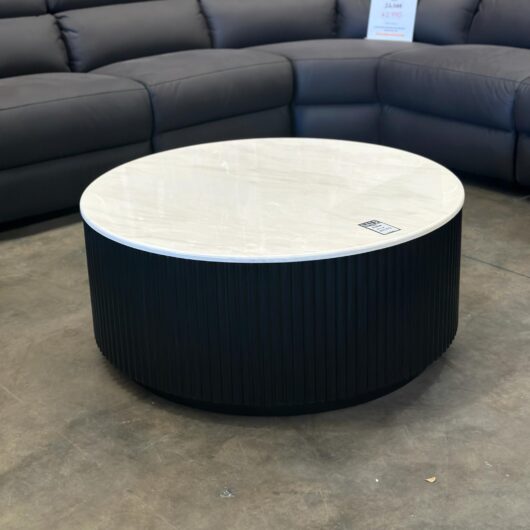 Naples Marble Round Coffee Table