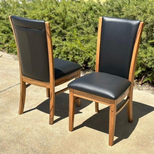 New York Genuine Leather Dining Chair