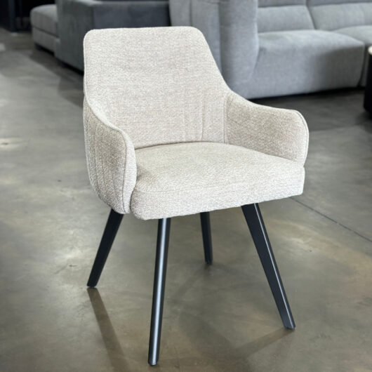 Salor Beige Fabric Dining Chair