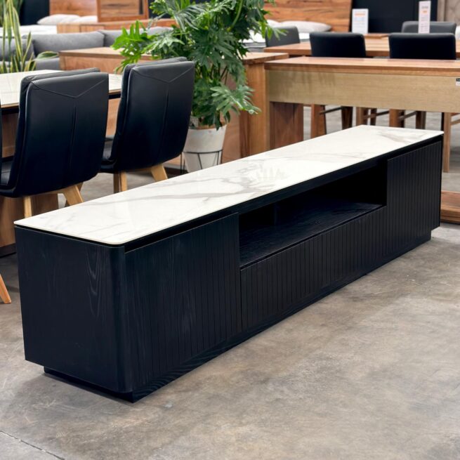 Siena 2200mm Stone Top TV Unit