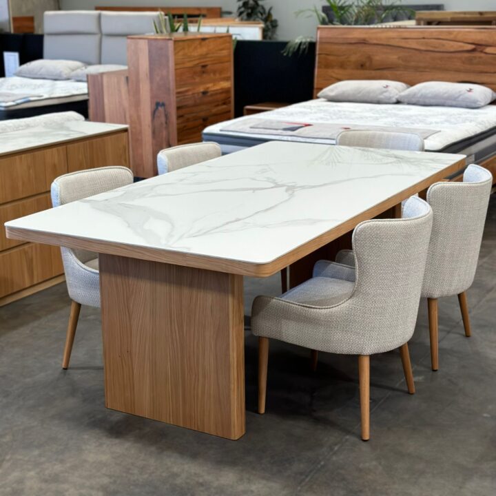 Trieste Stone Top Dining Table