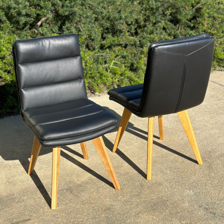 Porto Genuine Leather Dining Chair