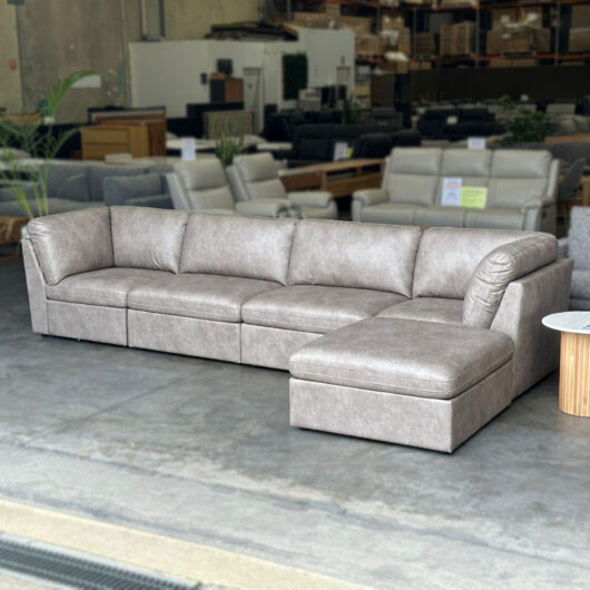 Harvey Modular Lounge - Stone Grey