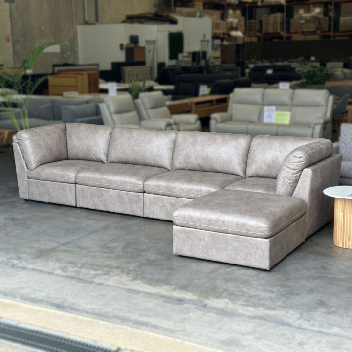 Harvey Modular Lounge - Stone Grey