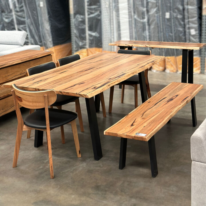 Madrid Solid Marri Dining Table - Image 2