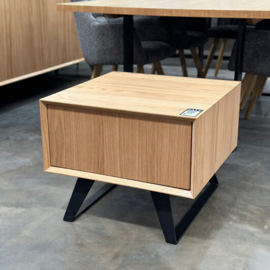 Optima Oak Lamp Table