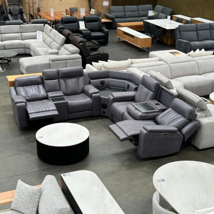 Sabrina Electric Recliner Corner Lounge