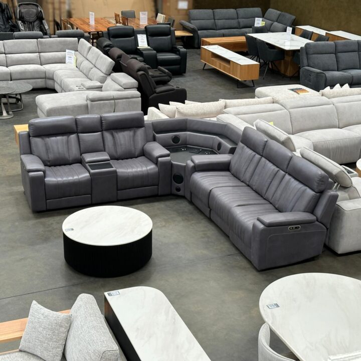 Sabrina Electric Recliner Corner Lounge - Image 3