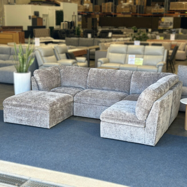 Harvey Modular Lounge - Grey - Image 9