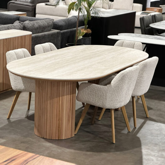 Tiorino Stone Top Dining Table