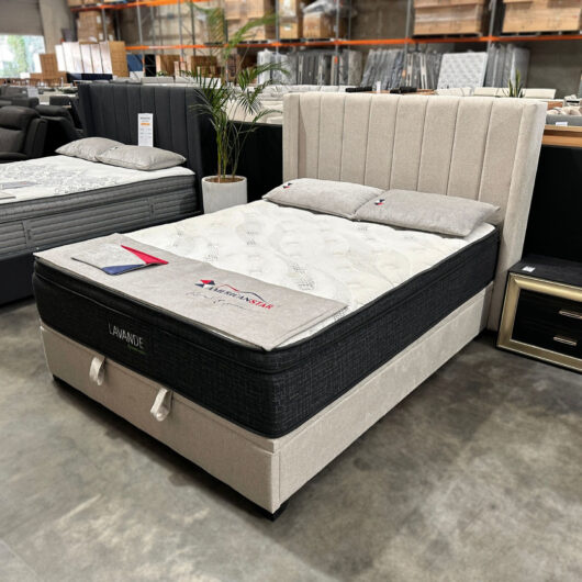 Providence Fabric Gas Lift Bed