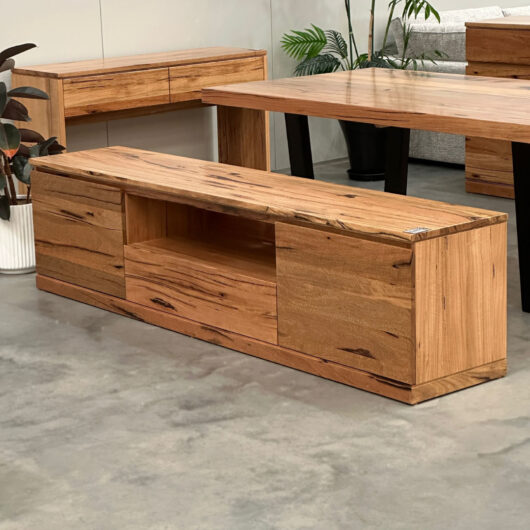 Stirling Solid Marri 2200mm TV Unit