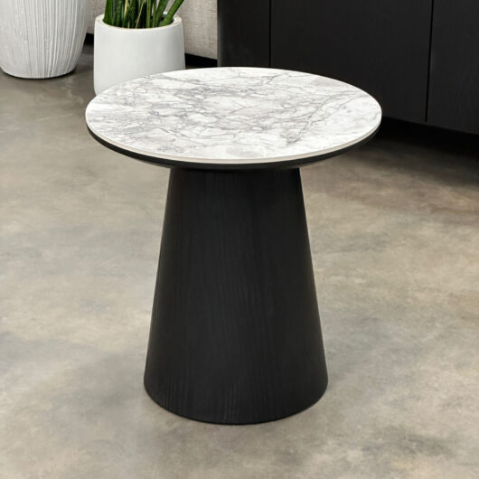 Roland Stone Top Lamp Table