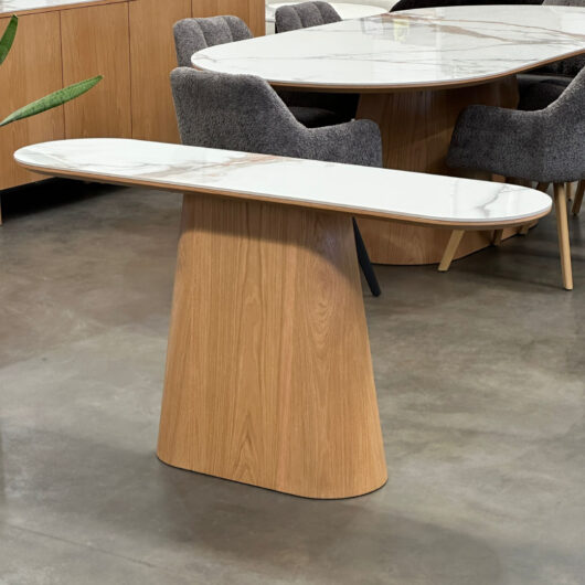 Masari Stone Top Hall Table