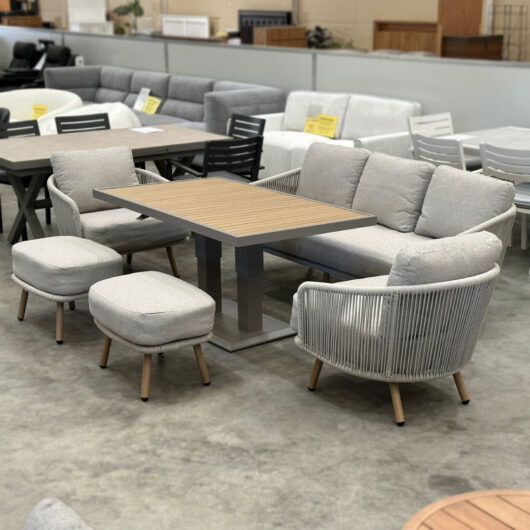Ortego 6pc Outdoor Lounge with Lift Table